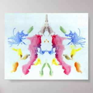 Das Rorschach-Prüfklotz 10 Poster