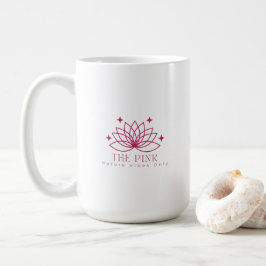 Das Rosa Kaffeetasse