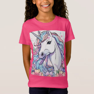 "Das rosa T-Shirt des Einhorns"