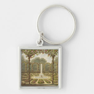 Das Rosenbeet bei Ashridge, Kneipe. durch J. Schlüsselanhänger