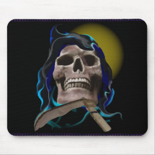 Das rostige Schädel mousepad