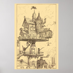 Das Rotationshaus Poster