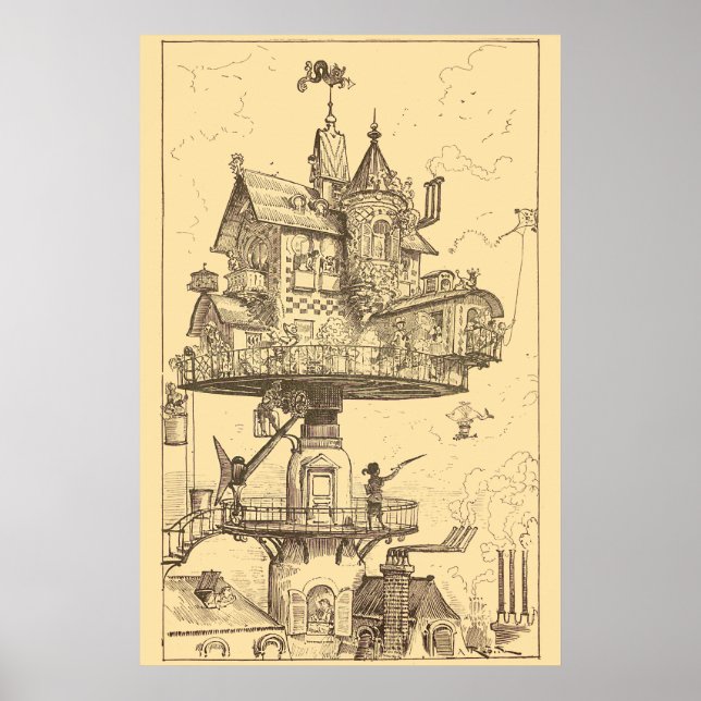 Das Rotationshaus Poster (Vorne)