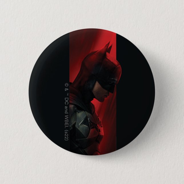 Das rote Bar-Profil von Batman Button (Vorderseite)