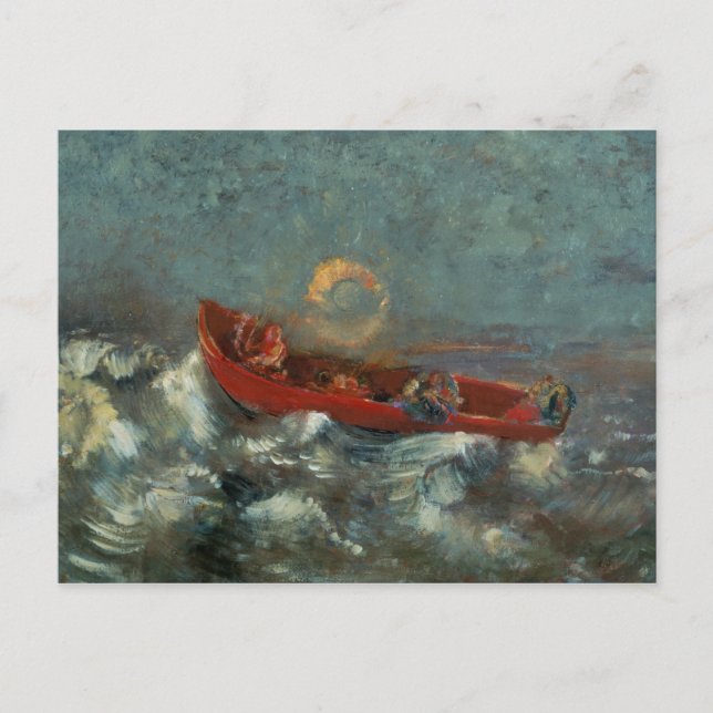 Das Rote Boot, 1905 Postkarte (Vorderseite)
