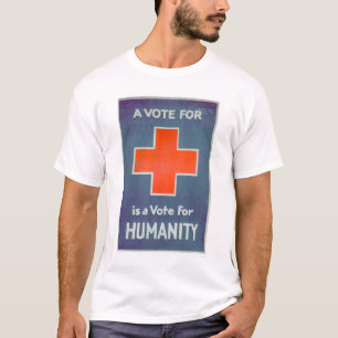 Das Rote Kreuz ist eine Stimme für die Menschlichk T-Shirt