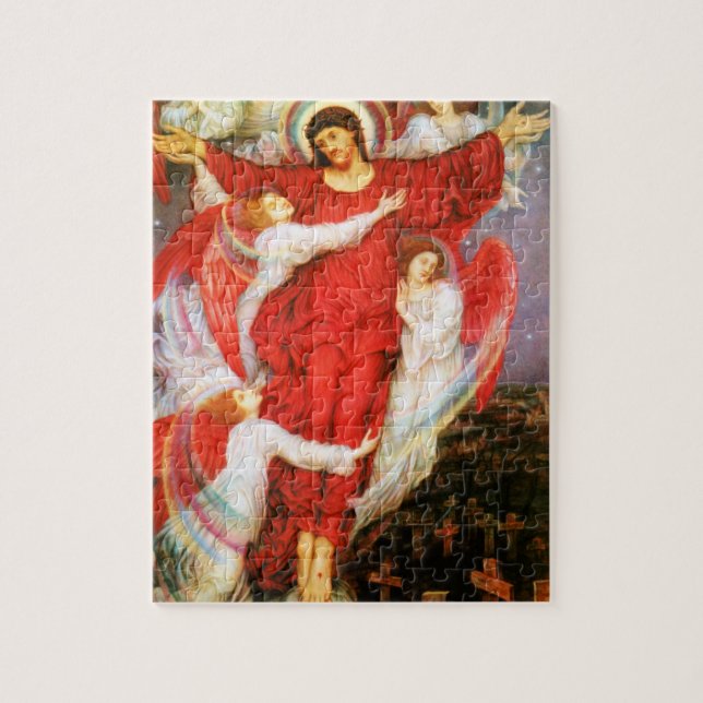 Das Rote Kreuz (Kreuzigung Jesu Christi) (Vertikal)