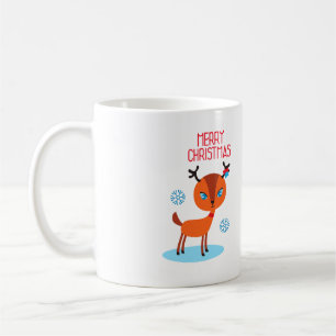 Das Rotwild sagt fröhliches Weihnachten! Kaffeetasse