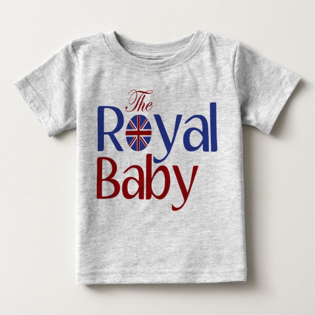 Das Royal Baby T-shirt (Vorderseite)