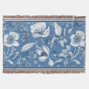 Das Royal Blue Porcelain Blumenmuster Vol.2 Decke