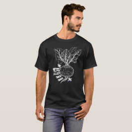 Das Rüben-Mörder-Tofu-Ausflug-vegane T-Shirt