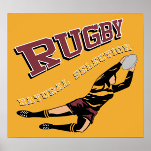 Das Rugby #2 der Frauen Relais Poster