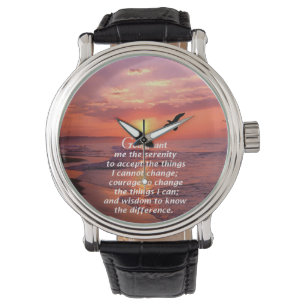 Das Ruhe-Gebet 3 Armbanduhr
