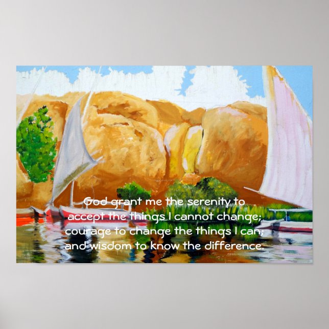 Das ruhige Gebet Poster (Vorne)