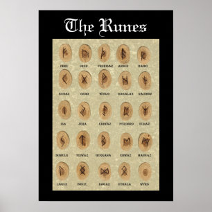 Das Runes-Poster Poster