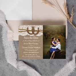 Das Rustikale Foto der Hochzeitskollektion Save The Date