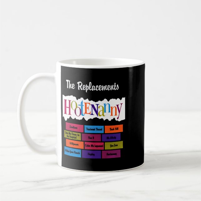 Das Rüstungsband für Musik Kaffeetasse (Links)