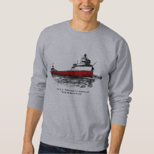 Das S.S. Edmund Fitzgerald ~ "die mächtigen FITZ  Sweatshirt