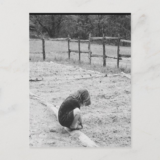 Das Saatgut der Liebe säen Postkarte (Vorderseite)