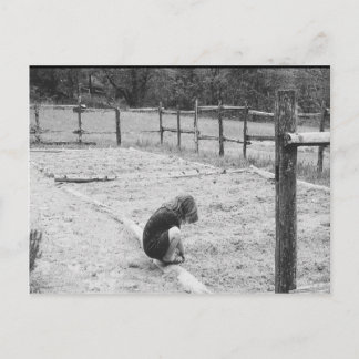 Das Saatgut der Liebe säen Postkarte