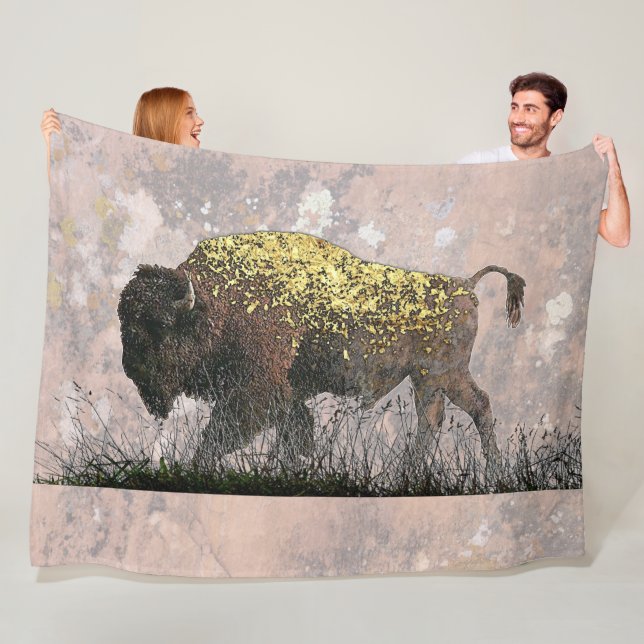 Das Sacred Buffalo Fleece Blanket (Beispiel)