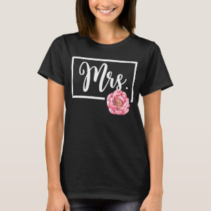 Das sagt Frau Blume Wedding Bachelorette Dusche D T-Shirt