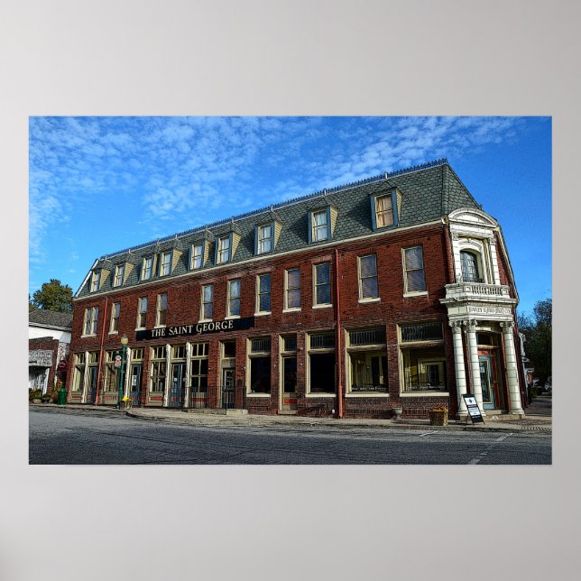 Das Saint George Hotel, Weston, Missouri Poster (Vorne)