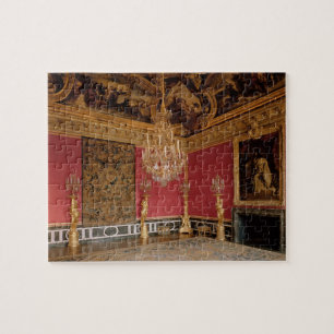 Das Salon d'Apollon (Apollo-Raum) mit Tapisserien