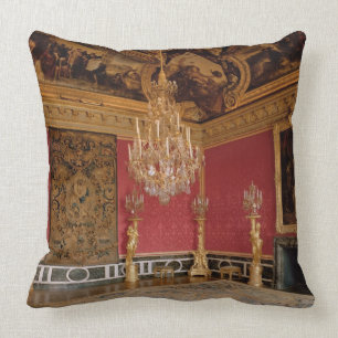 Das Salon d'Apollon (Apollo-Raum) mit Tapisserien Kissen