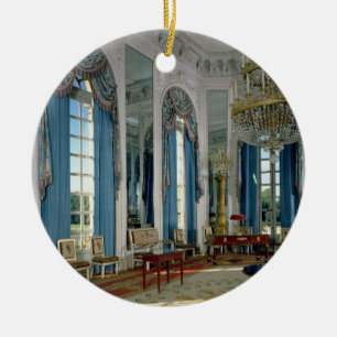 Das Salon-DES Glaces (der Raum der Spiegel) in Keramikornament