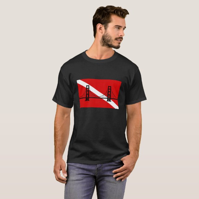 Das San Francisco der Männer T-Shirt (Vorne ganz)
