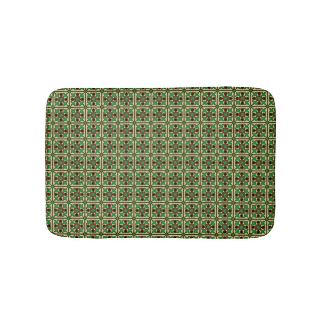 Das sanctified Floor Cloth: Byzantinisches Mosaik Badematte (Vorderseite)