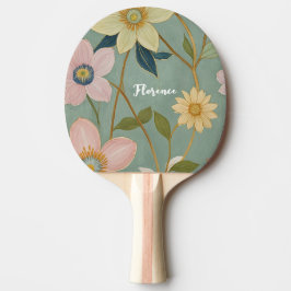 Das sanfte Erwachen des Frühlings Personalisiert Tischtennis Schläger