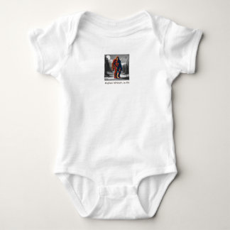 Das Sasquatch aka Bigfoot glaubt an dich Baby Strampler