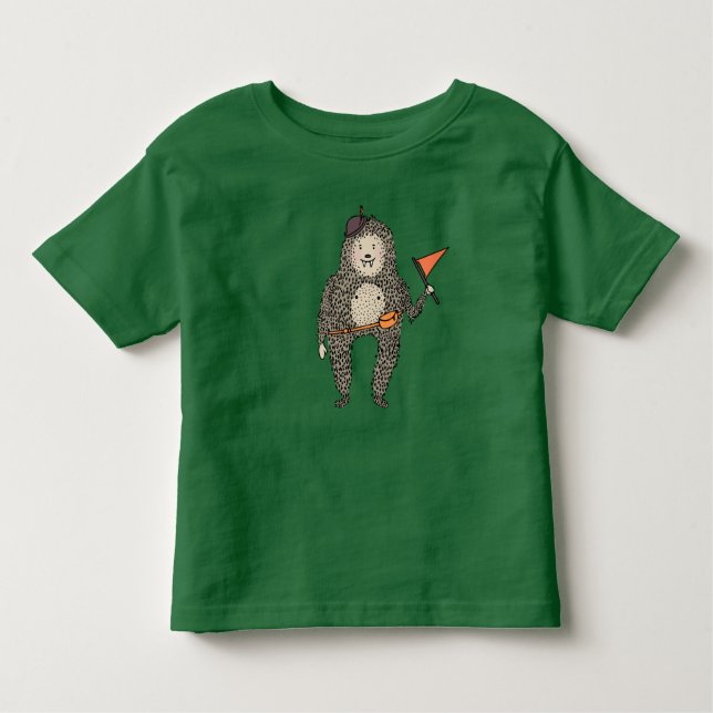 Das Sasquatch des Kindes T-Shirt (Vorderseite)