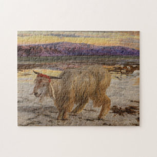 Das Scapegoat-Kunstpuzzle der Jagd