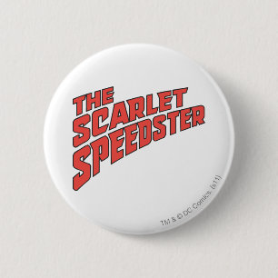 Das Scarlet Speedster-Logo Button