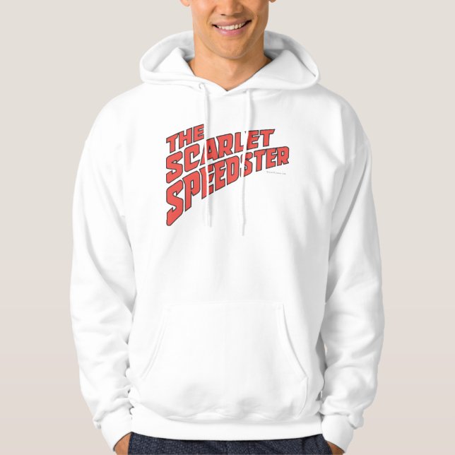 Das Scarlet Speedster-Logo Hoodie (Vorderseite)