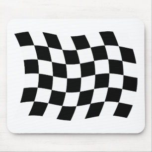 Das Schachbrettflagge-Mauspad Mousepad