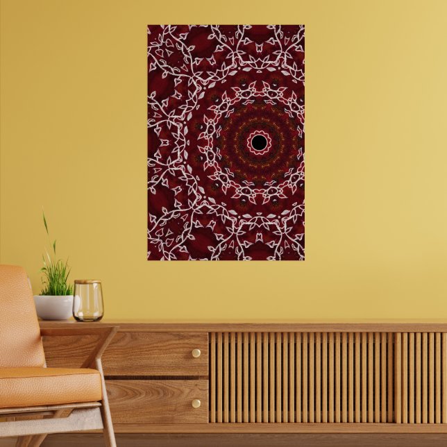 Das scharlachrote Labyrinth Poster (Wohnzimmer 2)