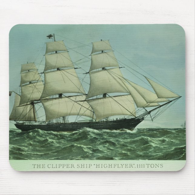 Das Schererschiff "Highflyer", 1111 Tonnen Mousepad (Vorne)