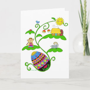 Das Schicksal der Welt Feiertagskarte