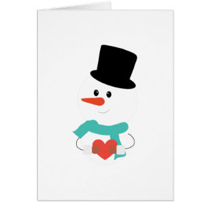 Das Schicksal des Schneemanns Winterschnee