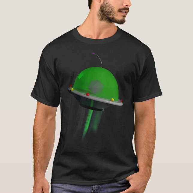Das Schiff des Aliens T-Shirt (Vorderseite)