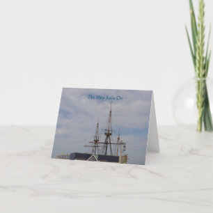 Das Schiff fährt weiter