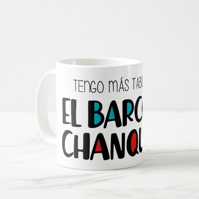 Das Schiff von Chanquete Kaffeetasse (Vorderseite Links)