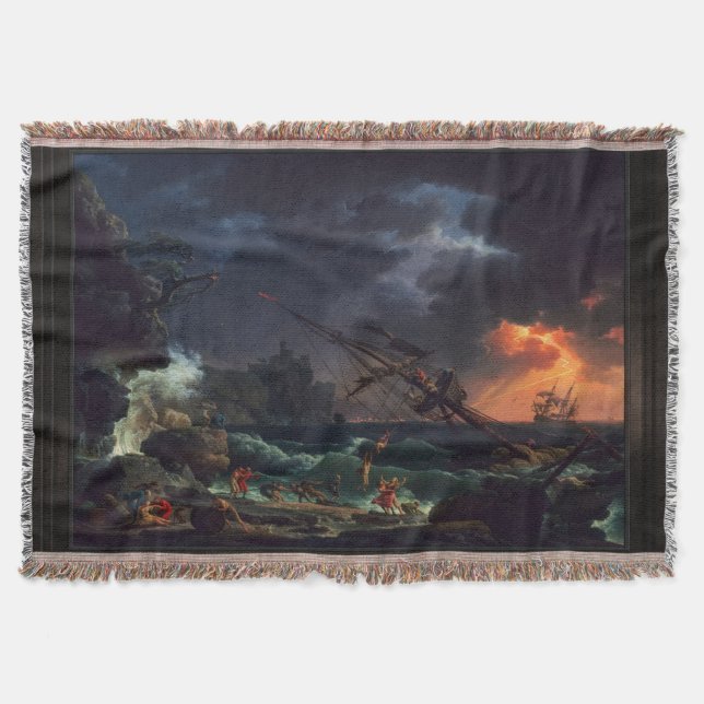 Das Schiffbruch von Claude Joseph Vernet Decke (Vorderseite)