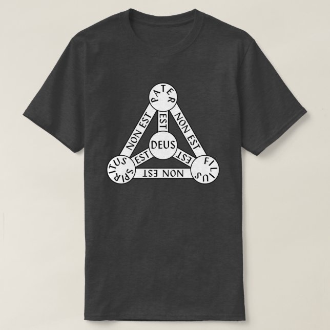 Das Schild der Dreiheit T-Shirt (Design vorne)