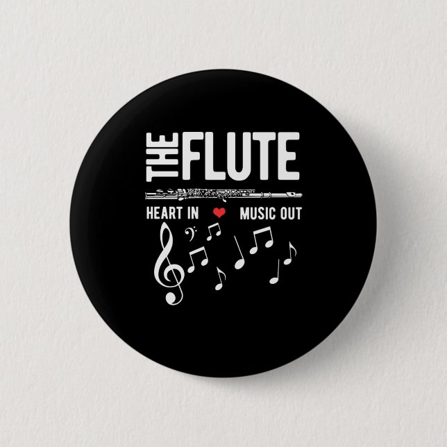 Das schillernde Herz der Musik Button (Vorderseite)