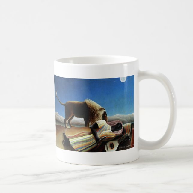 Das schlafende Sinti und Roma Kaffeetasse (Rechts)